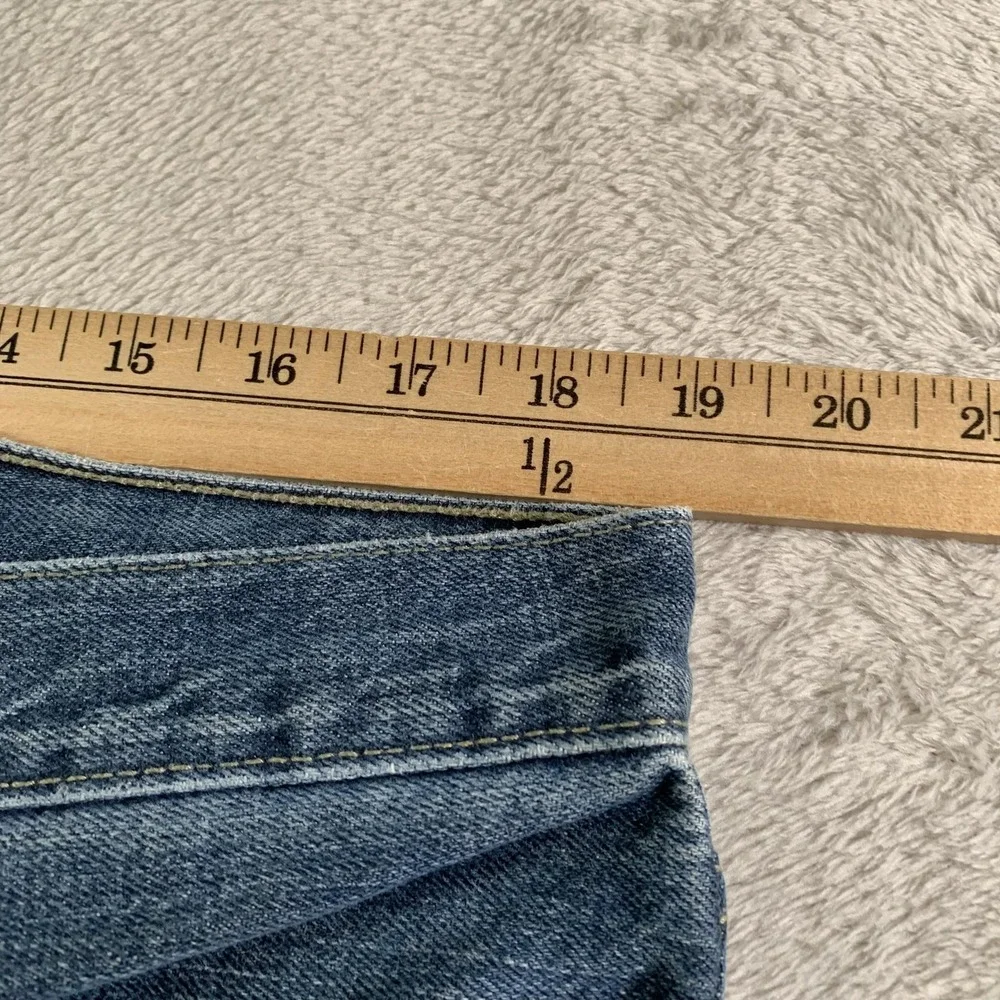 Vintage Levis 529 Jeans Men 38x34 (Tag 36x34) Blue Low Rise Straight Medium Wash